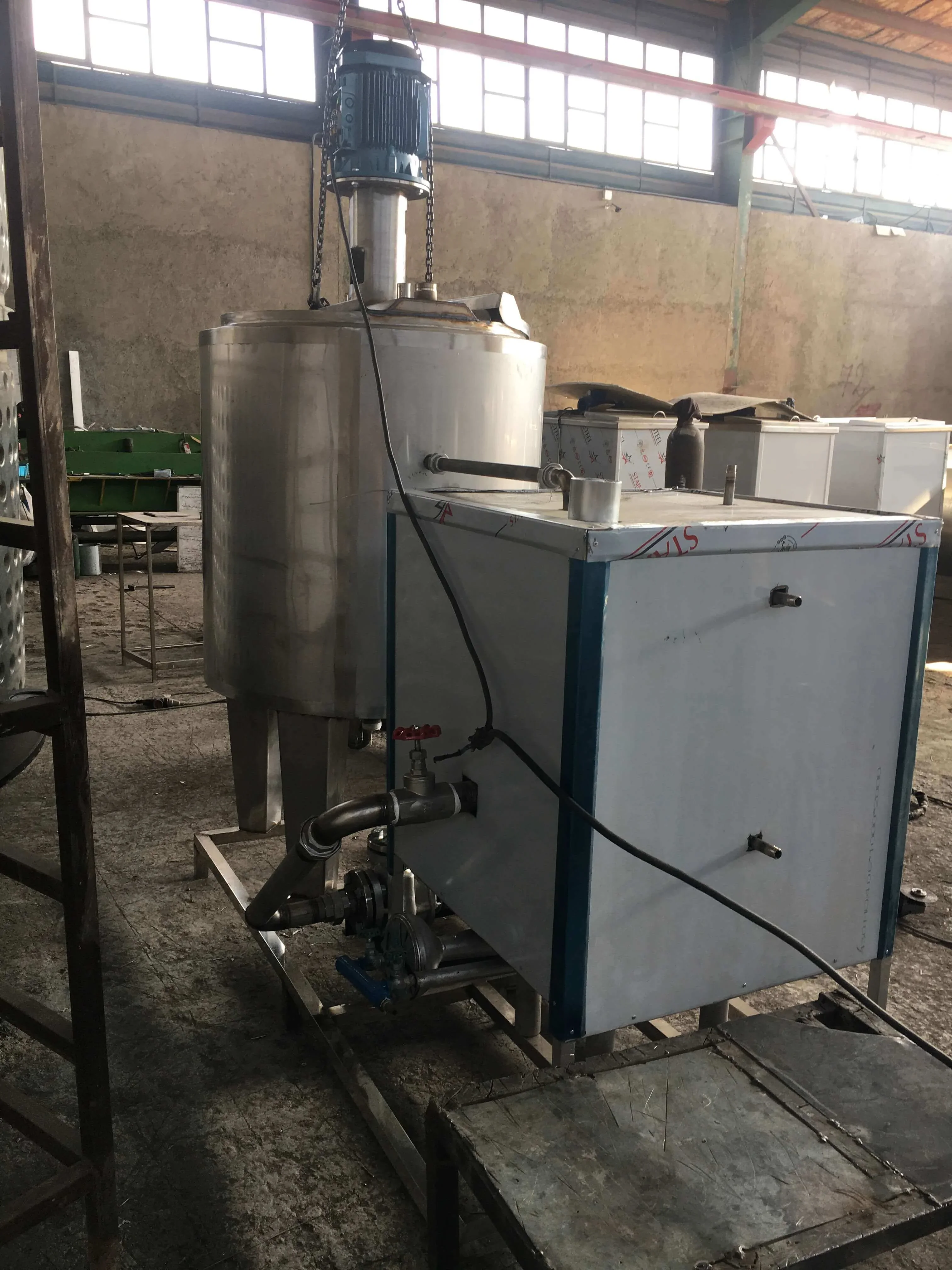 ساختار دستگاه شیرسردکن