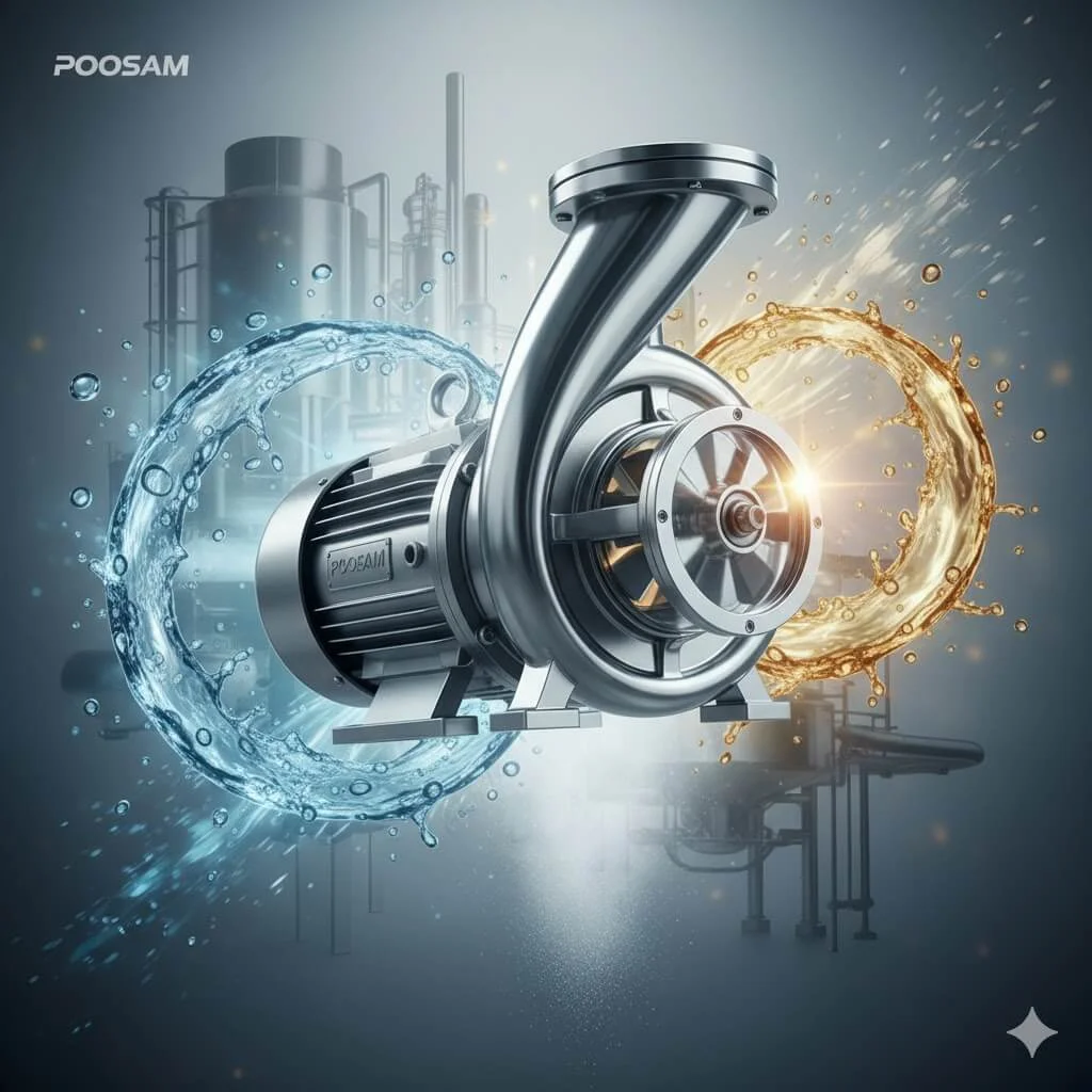 پمپ سانتریفیوژ استیل پویا صنعت مبدل