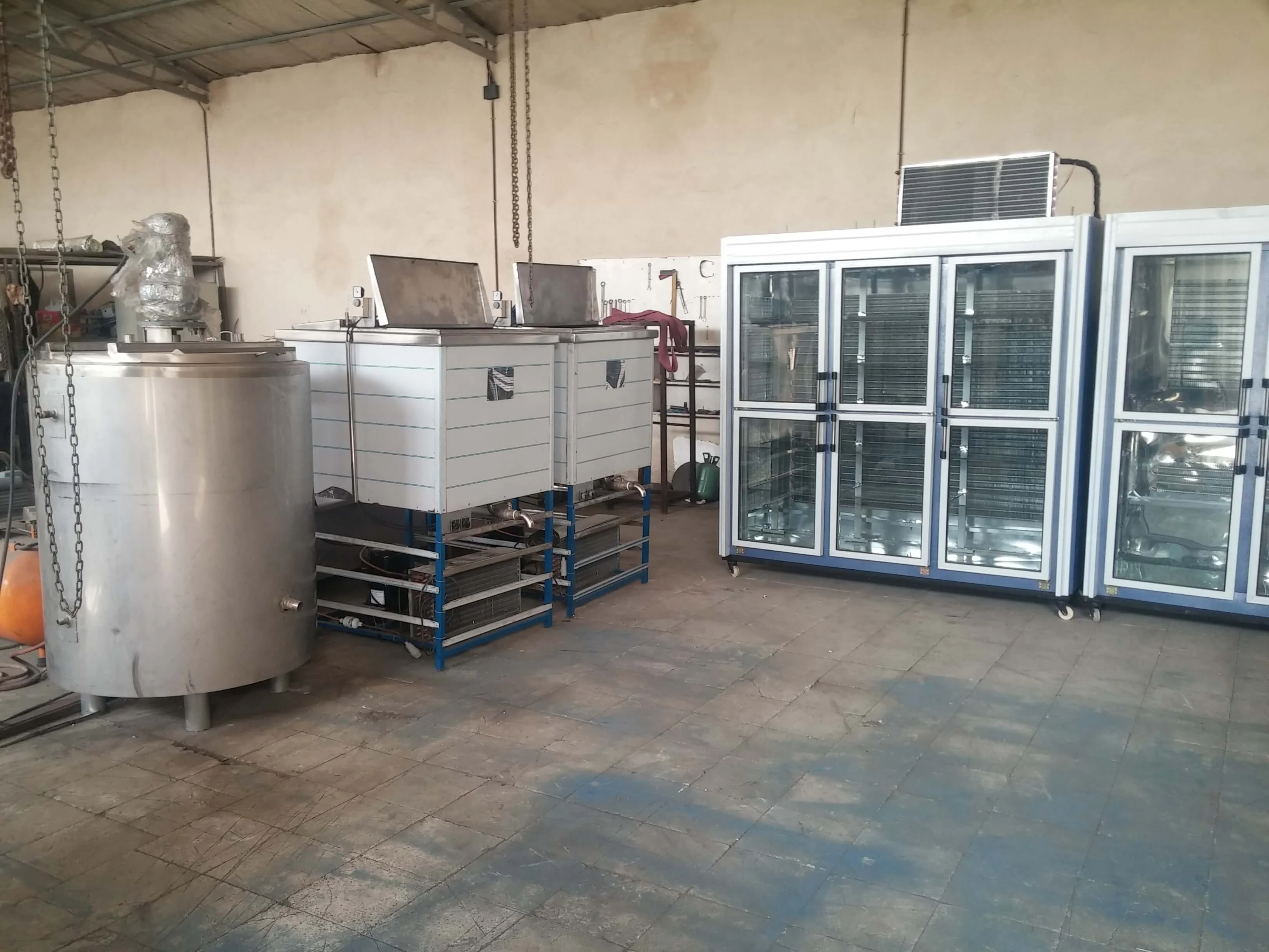 راه اندازی خط تولید ماست بندی 2000 لیتری