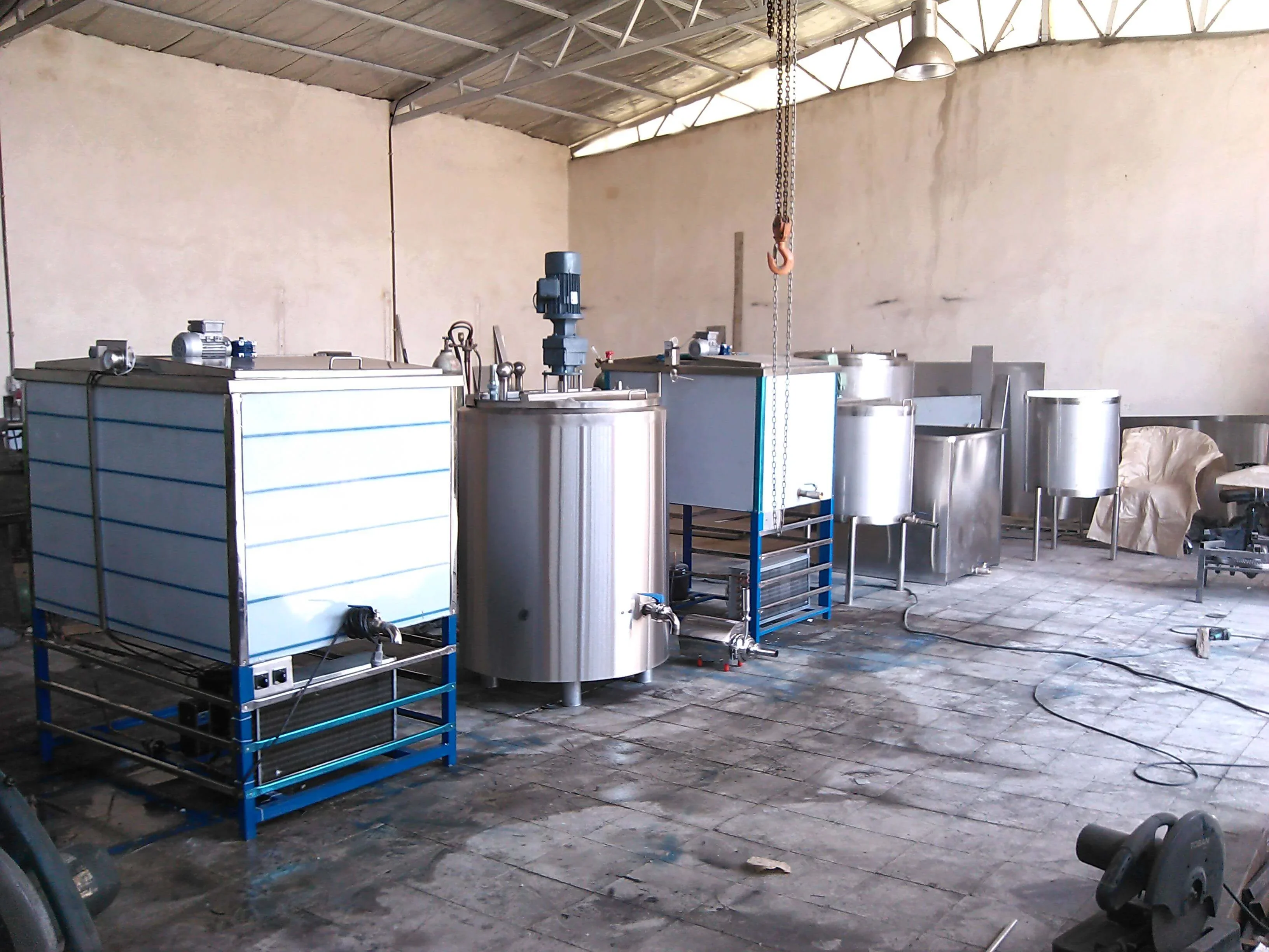 راه اندازی خط تولید ماست بندی