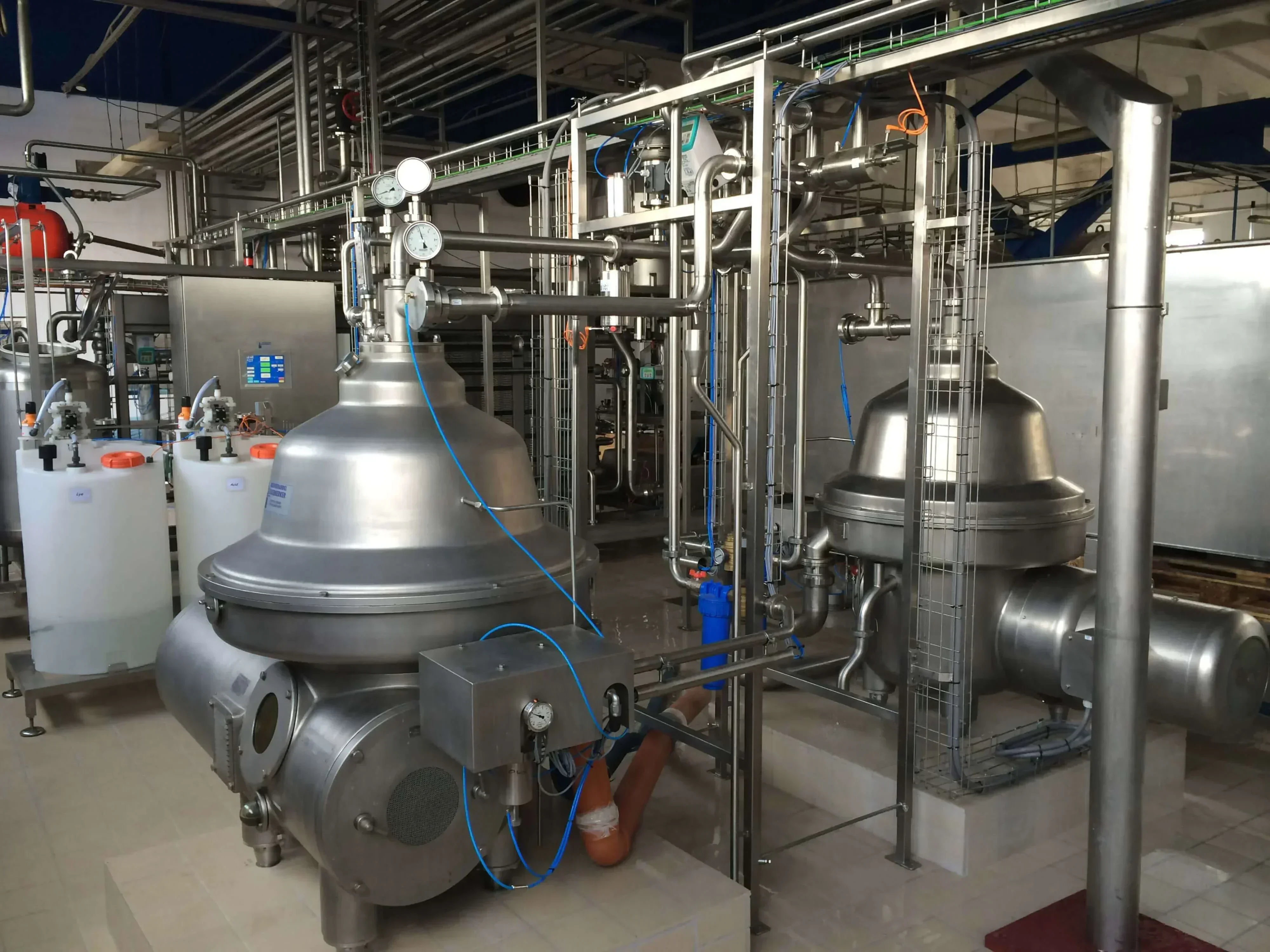 سپراتور شیر صنعتی