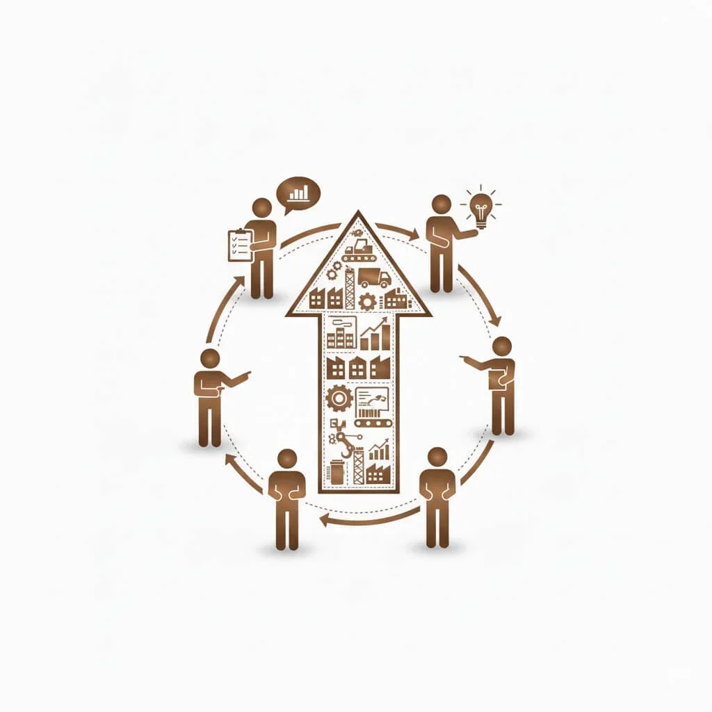 افزایش بهره وری در تولید