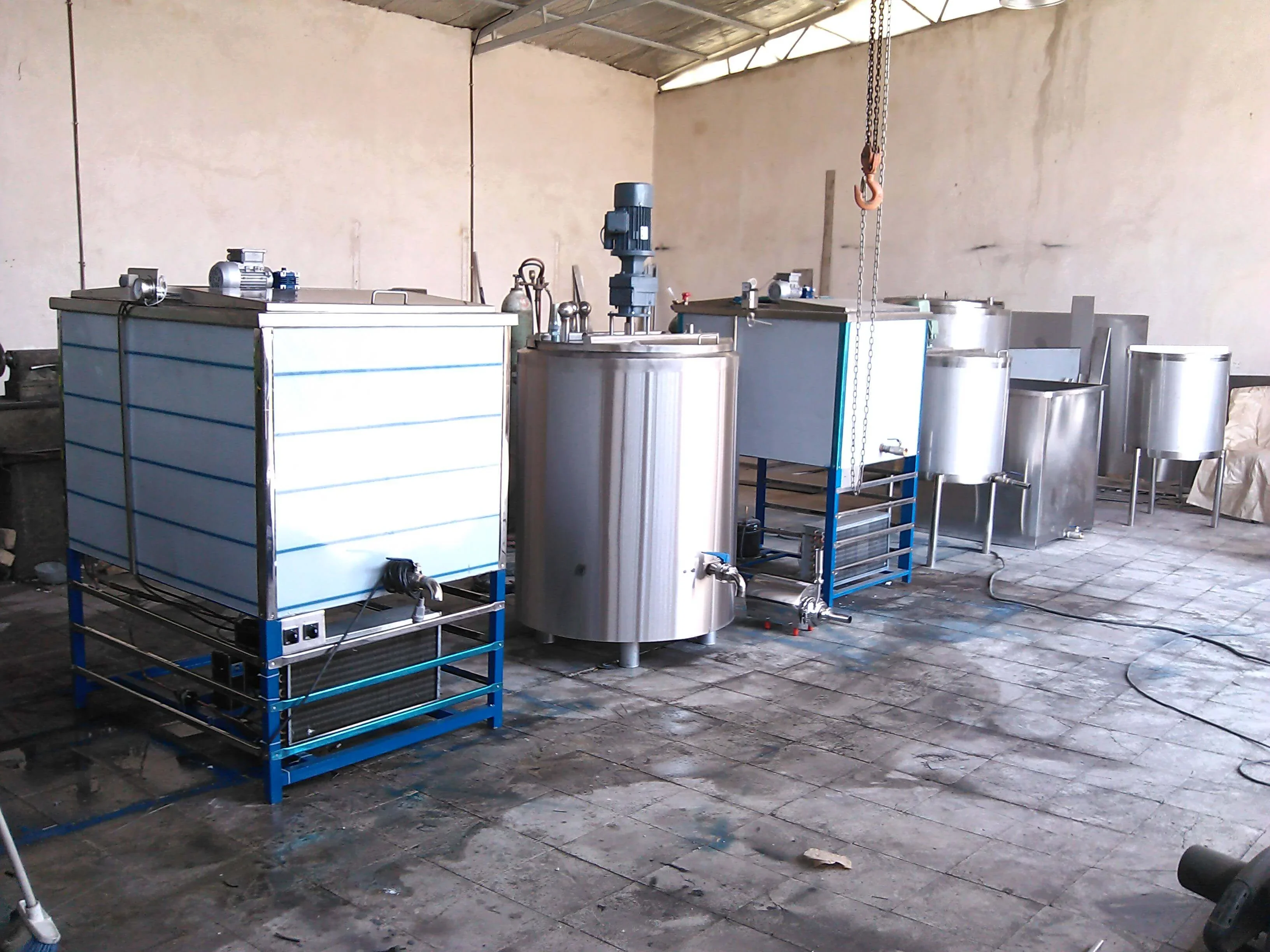 راه اندازی خط تولید لبنیات