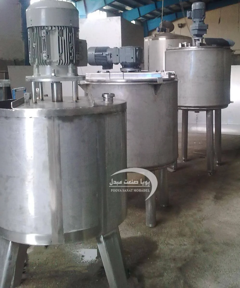 میکسر استیل تک جداره