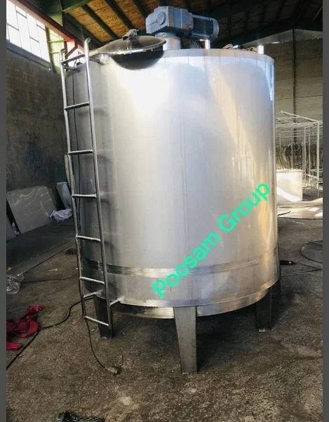 راکتور استیل ۳ تنی دوجداره 304