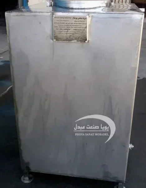 مخزن استیل 1000 لیتری تک جداره 