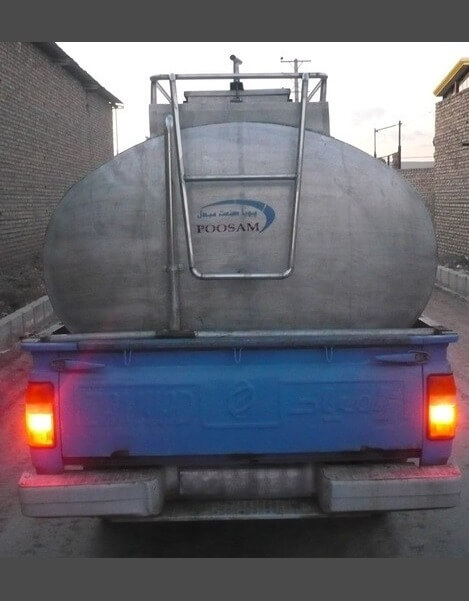 تانکر حمل شیر